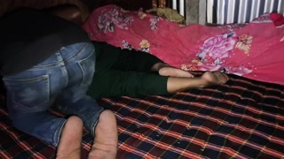 Stepbrother fucking stepsister with home
