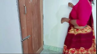 Cheating Desi Bhabhi Fucks Employee Behind Door